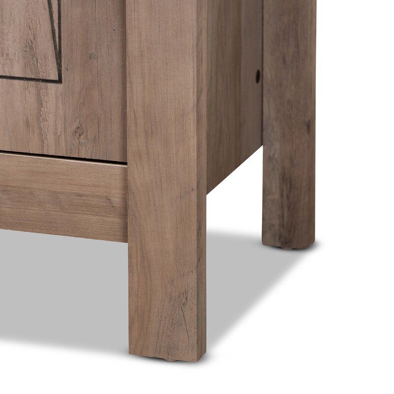 Wood 15 Pair Shoe Storage Cabinet thumbnail 3