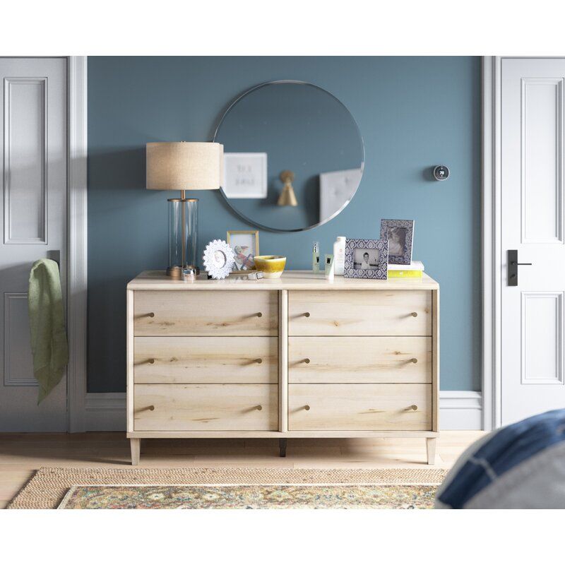 Harry 6 Drawer Double Dresser thumbnail 3