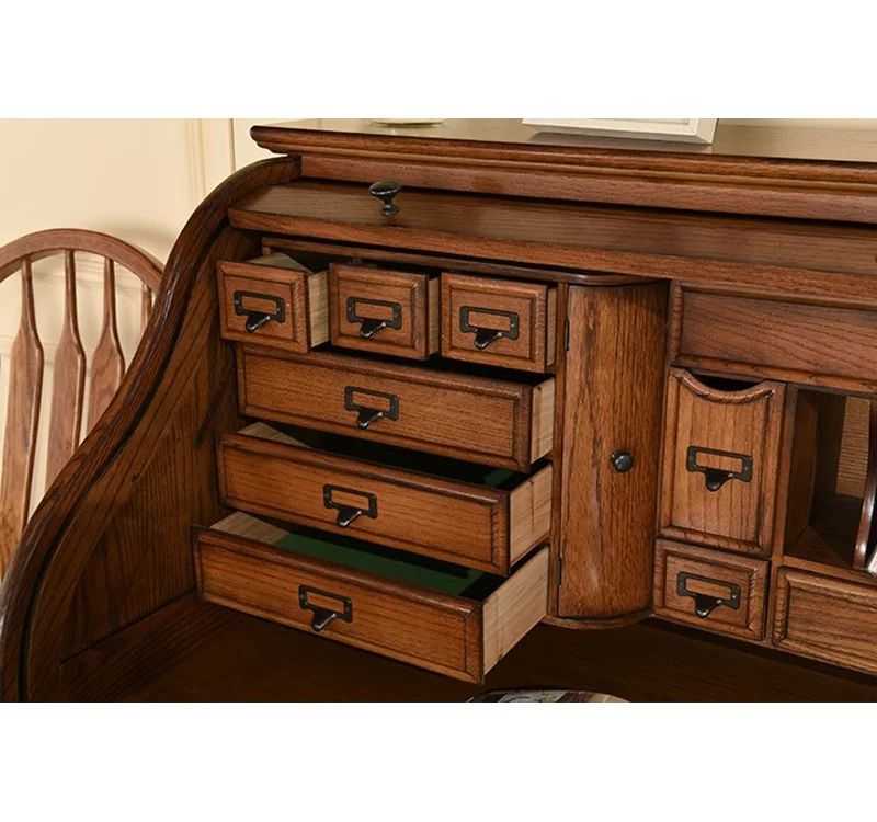 Chelsea Home Secretary Desk with Hutch thumbnail 5