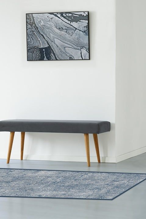 Serenata Slate Blue Rug-2.5'x10' thumbnail 2