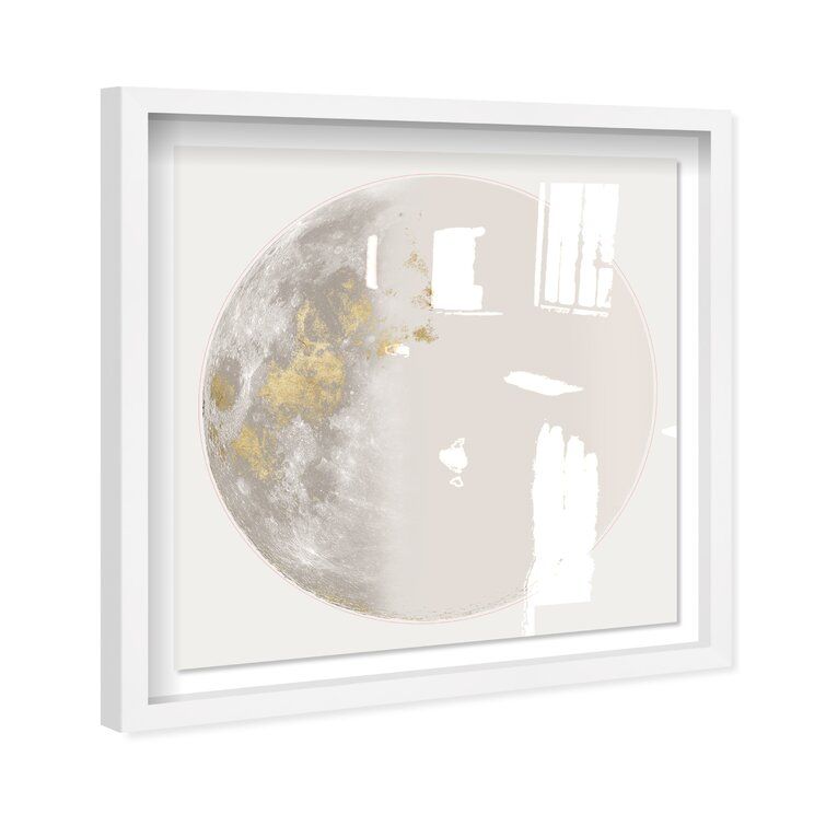 Moon Light II Shadowbox Graphic Art with Frame-31.5"x32" thumbnail 2