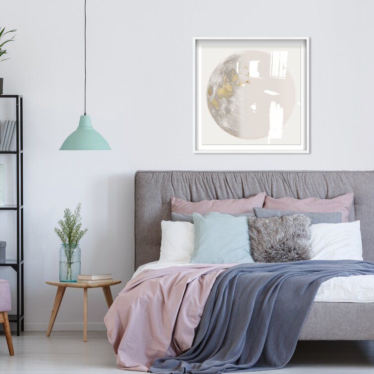 Moon Light II Shadowbox Graphic Art with Frame-31.5"x32" thumbnail 3