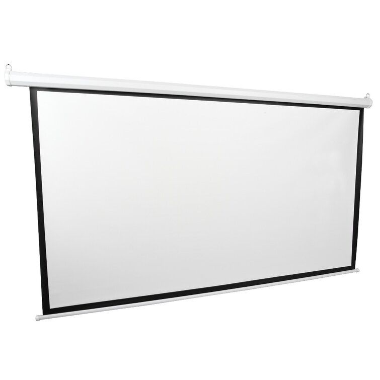 White Portable Folding Frame Projector Screen thumbnail 4