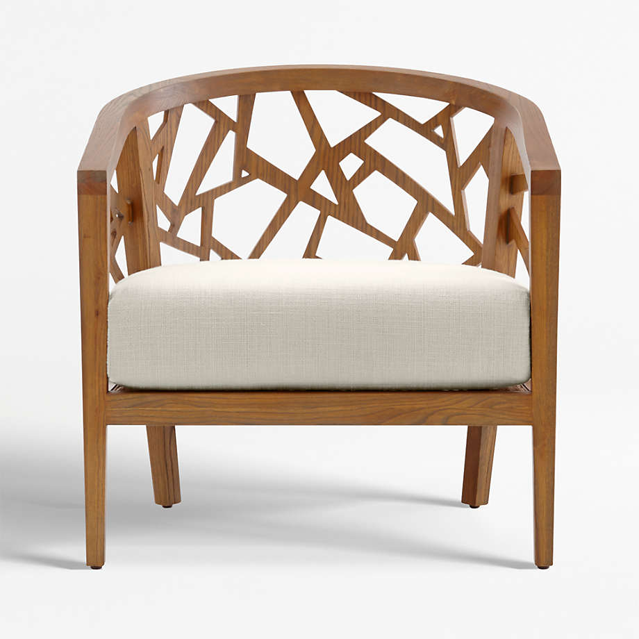 Ankara Chair with Fabric Cushion thumbnail 4