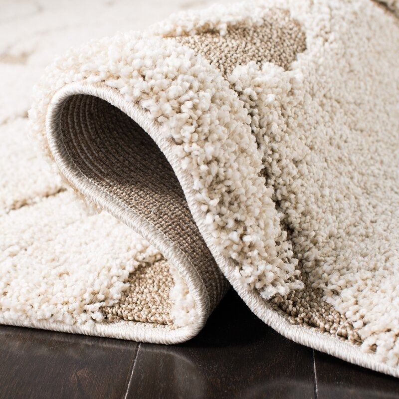 Deanna Floral Cream Beige Area Rug 6'x9' thumbnail 4