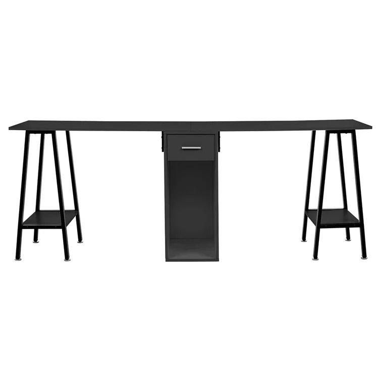 Two Person Computer Desk Double Workstation thumbnail 3