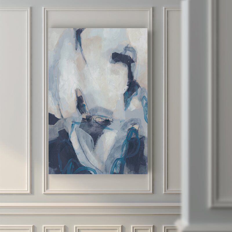 Blue Process Wrapped Canvas Print No Frame-40"x30" thumbnail 3