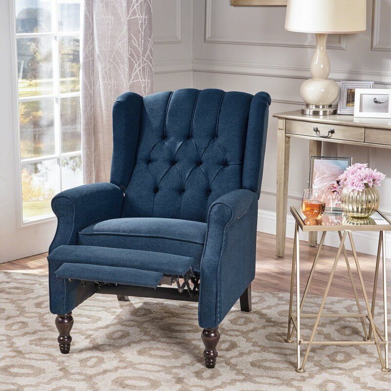 Alta Wide Manual Wing Chair Recliner thumbnail 4