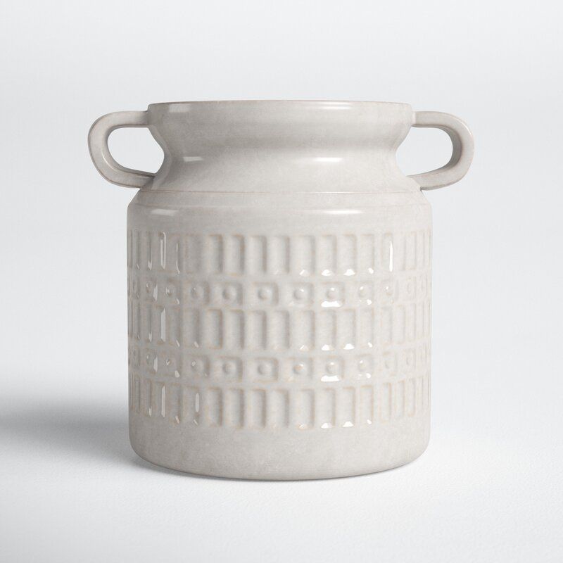 Deidre White Ceramic Jar thumbnail 2