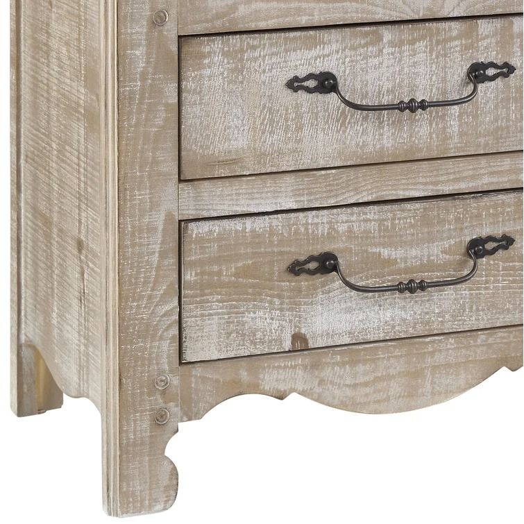 Tall 3 Drawer Nightstand thumbnail 4