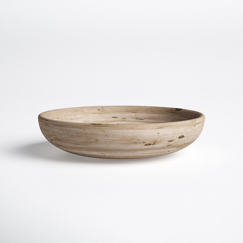 Brandsville Wood Decorative Bowl in Brown thumbnail 2