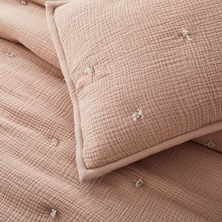 Dreamy Gauze Cotton Quilt & Shams - Queen thumbnail 3