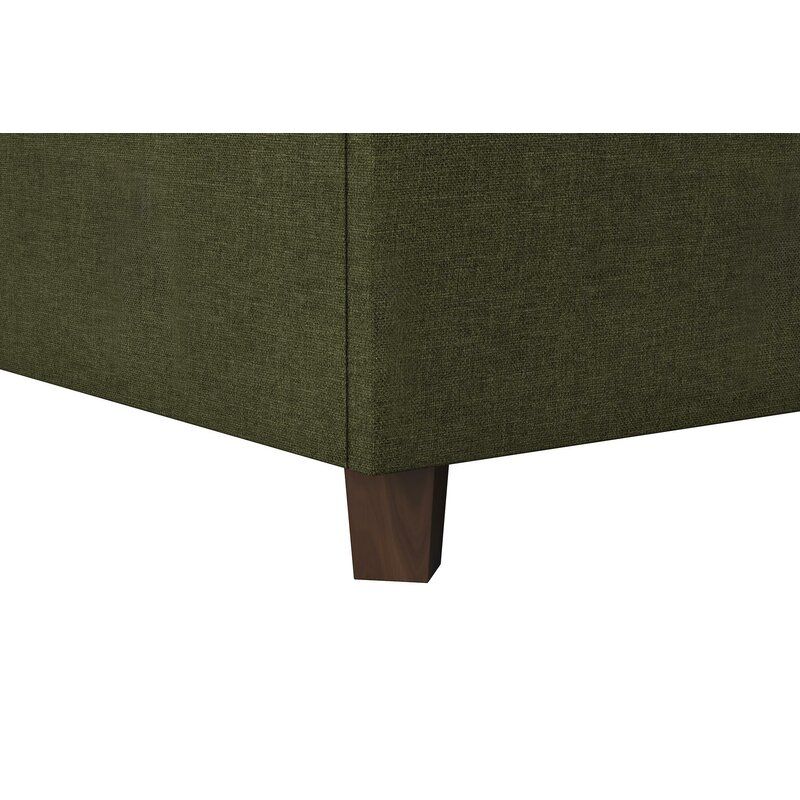 Brittany Tufted Upholstered Platform Bed King thumbnail 5