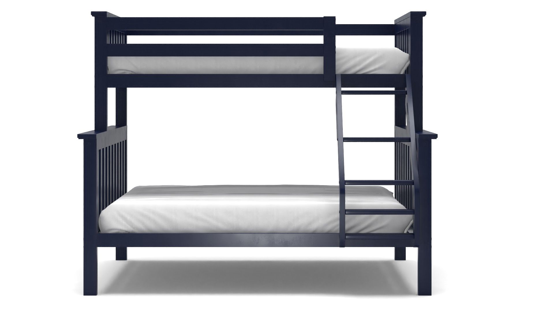 Bolles Twin Over Full Solid Wood Standard Bunk Bed by Harriet Bee thumbnail 3