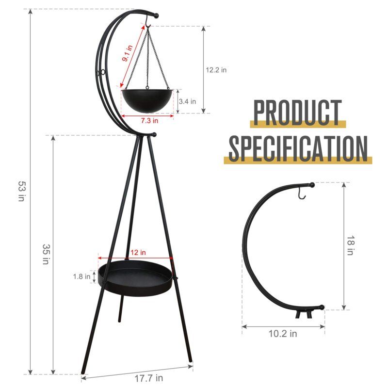 Danjean Free Form Multi-Tiered Plant Stand thumbnail 3