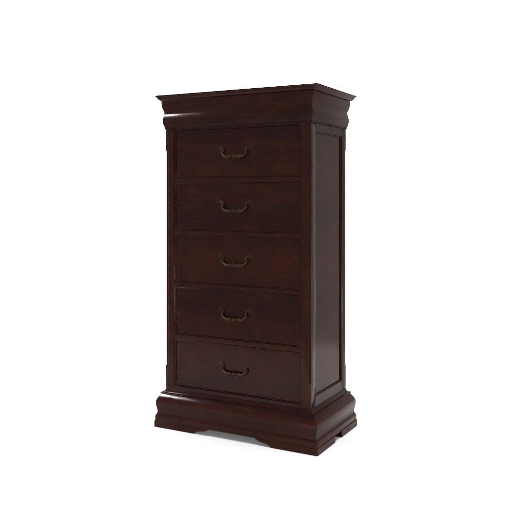 Matisse 5 Drawer Lingerie Chest With Mirror thumbnail 2