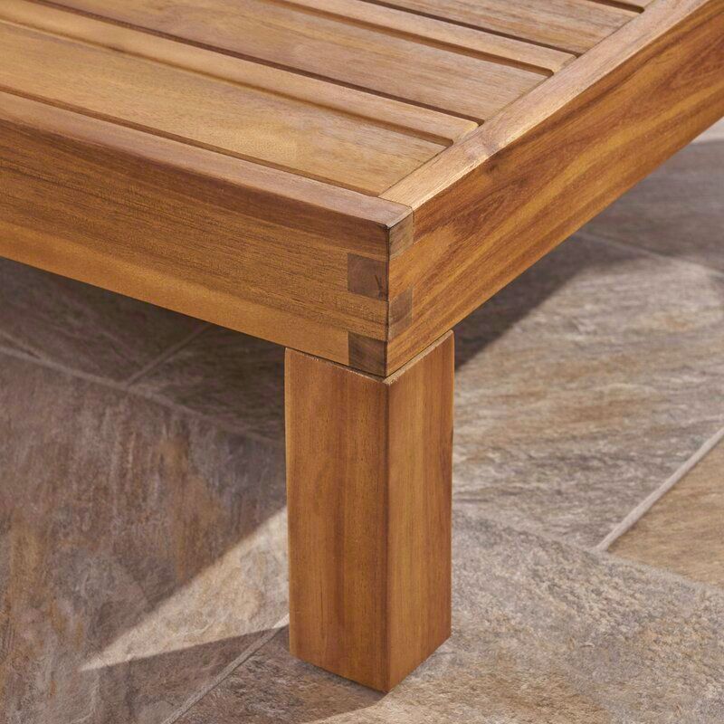 Maher Solid Wood 9 Person Seating Group with Cushions thumbnail 2