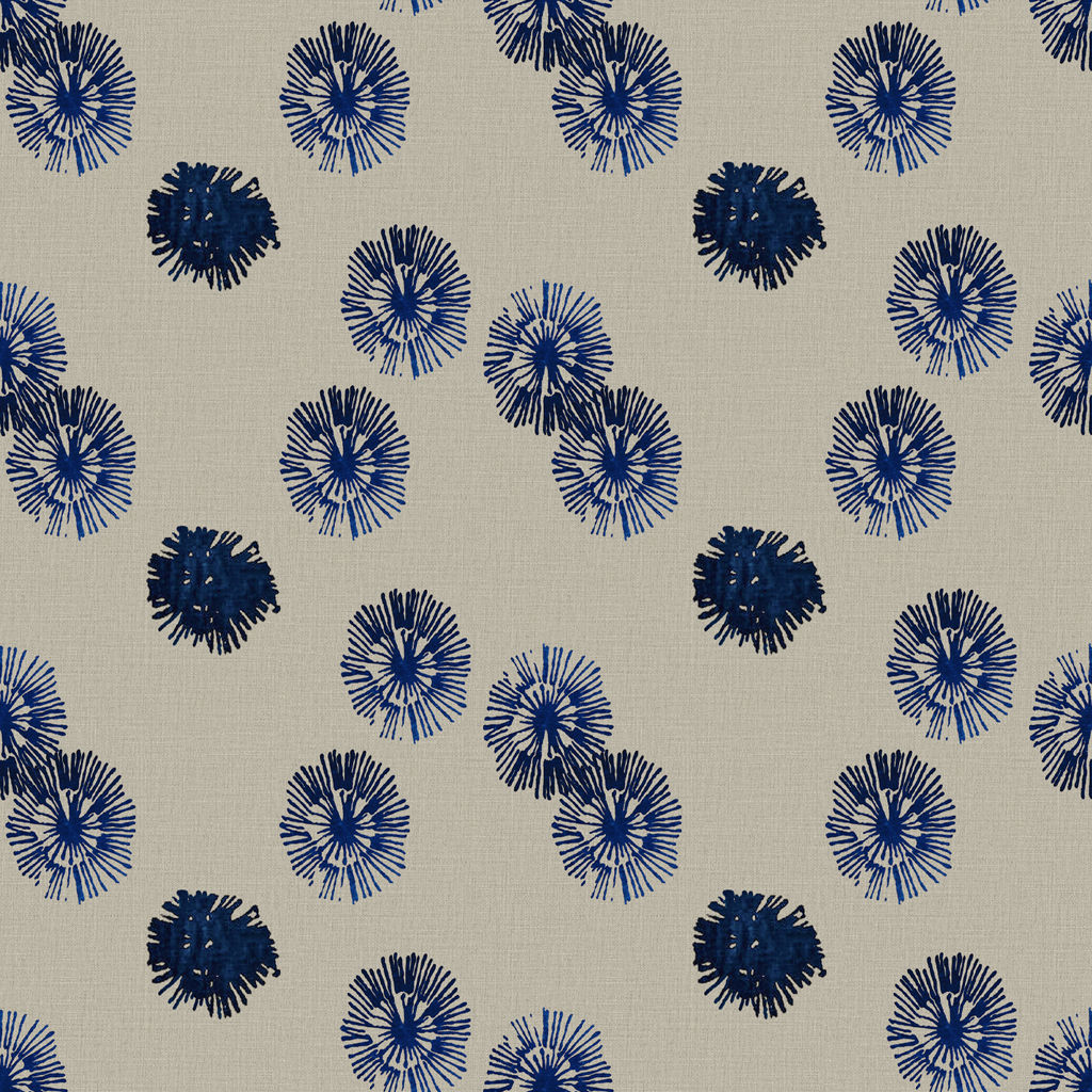 Haana King Blue Floral Sham With Insert 20"x10" thumbnail 6