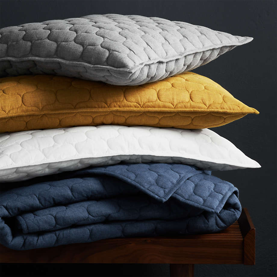 Fontaine Blue Cotton Quilt Full Queen thumbnail 4