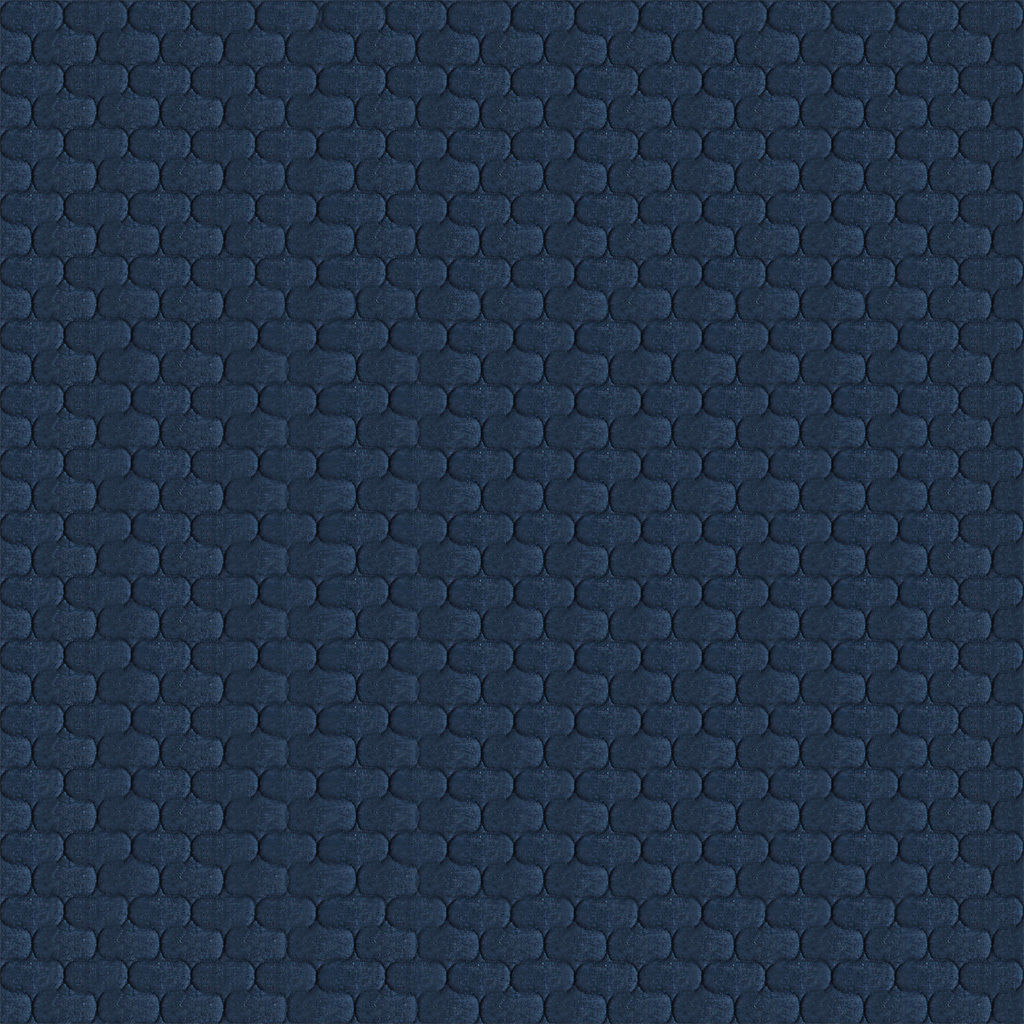 Fontaine Blue Cotton Quilt Full Queen thumbnail 7