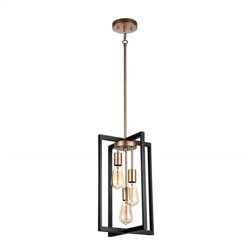 Irvina 3 Light Kitchen Island Modern Linear Pendant thumbnail 2