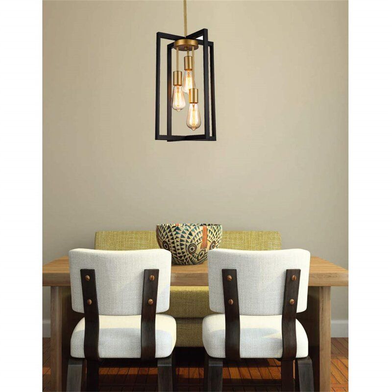 Irvina 3 Light Kitchen Island Modern Linear Pendant thumbnail 3