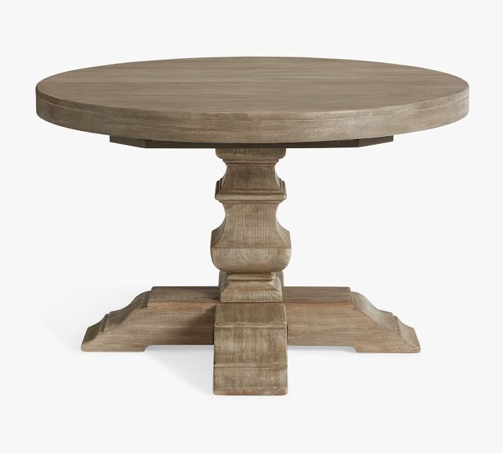 Banks Round Pedestal Extending Dining Table thumbnail 3