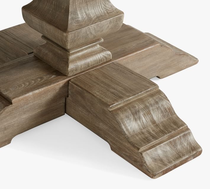 Banks Round Pedestal Extending Dining Table thumbnail 5