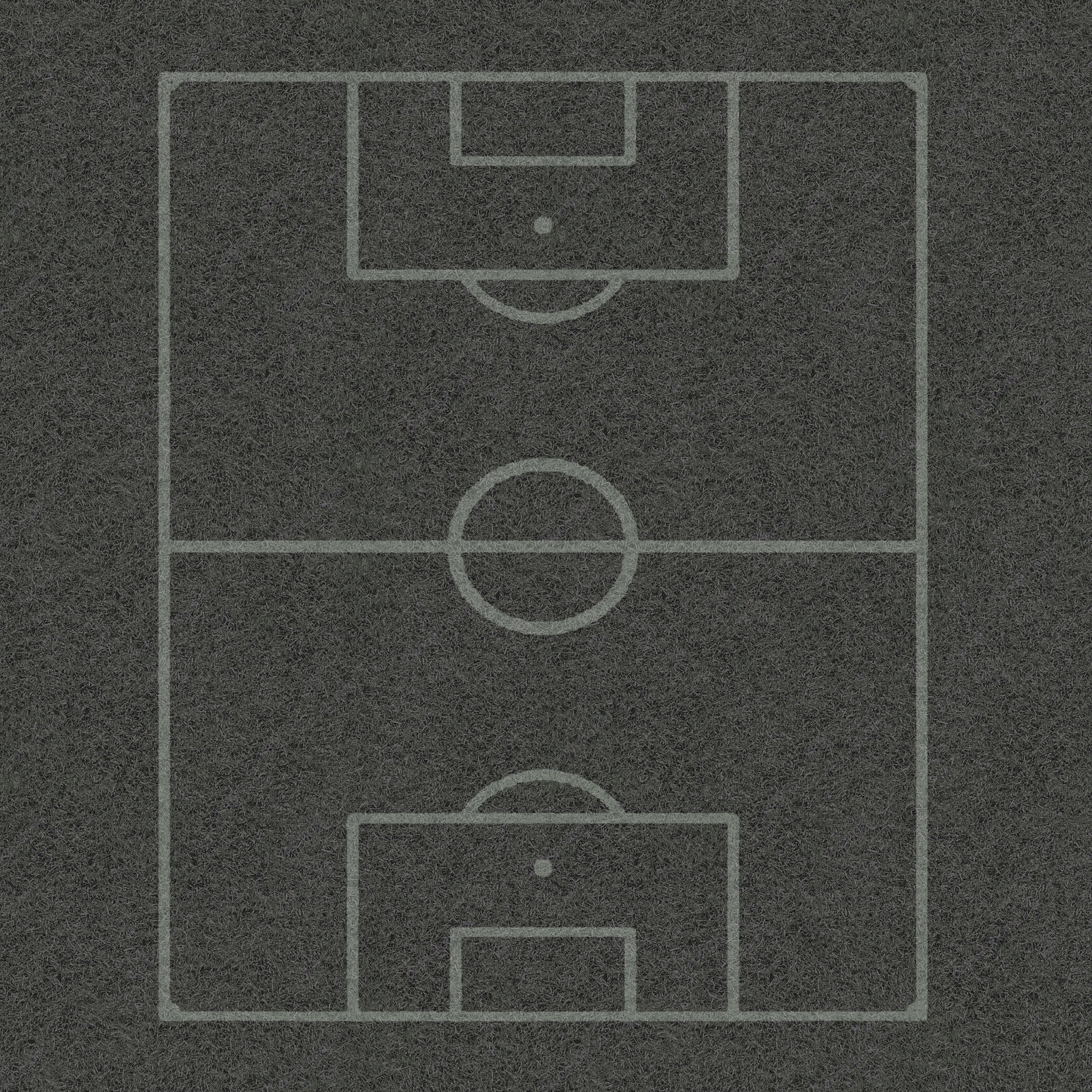 Soccer Field Peel And Stick Wallpaper Decal Gray thumbnail 4
