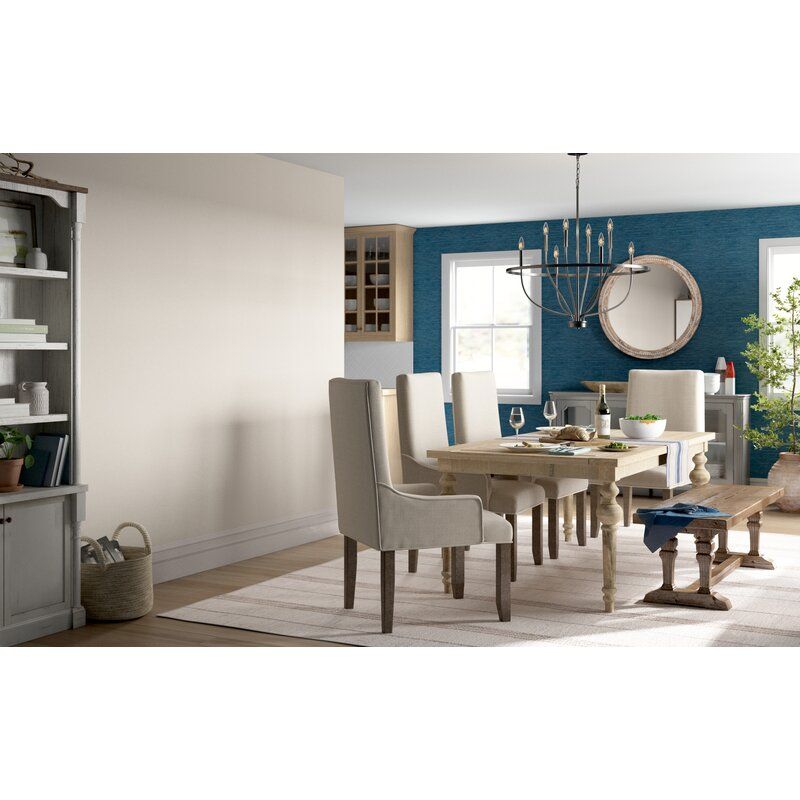 Elle Round Wood Accent Mirror thumbnail 8