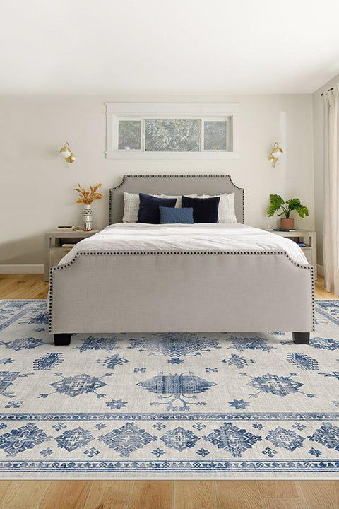 Serina Delft Blue Rug-9'x12' thumbnail 2