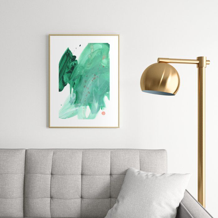 Brush Strokes 12 Framed Art Print With Frame 18"x24" thumbnail 3