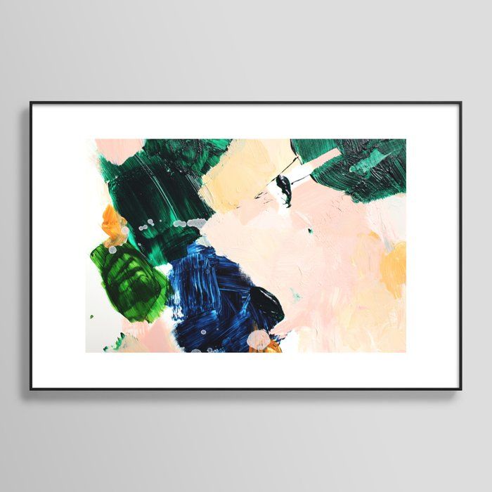 Palette No. Thirty Framed Art Print With Frame 24"x36" thumbnail 2