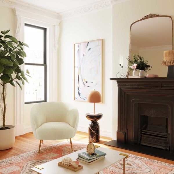 Whimsy Faux Sheepskin Chair thumbnail 2