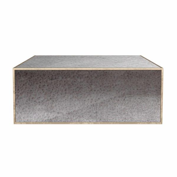 Zara Mirrored Large Coffee Table thumbnail 3