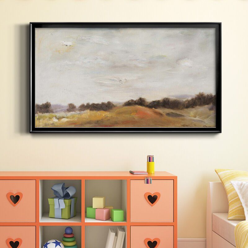 Fields Of Gold Picture Print On Canvas With Frame-22.5''x42.5'' thumbnail 3