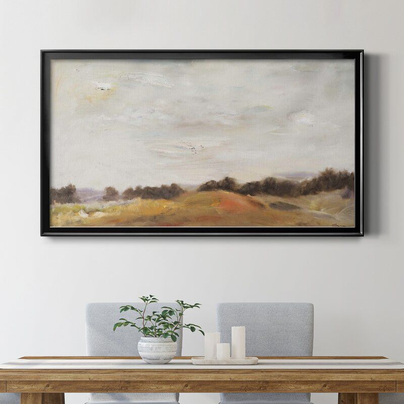 Fields Of Gold Picture Print On Canvas With Frame-22.5''x42.5'' thumbnail 4