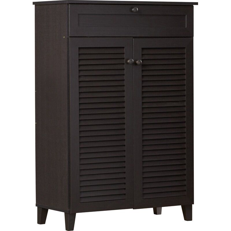 12-Pair Shoe Storage Cabinet thumbnail 3