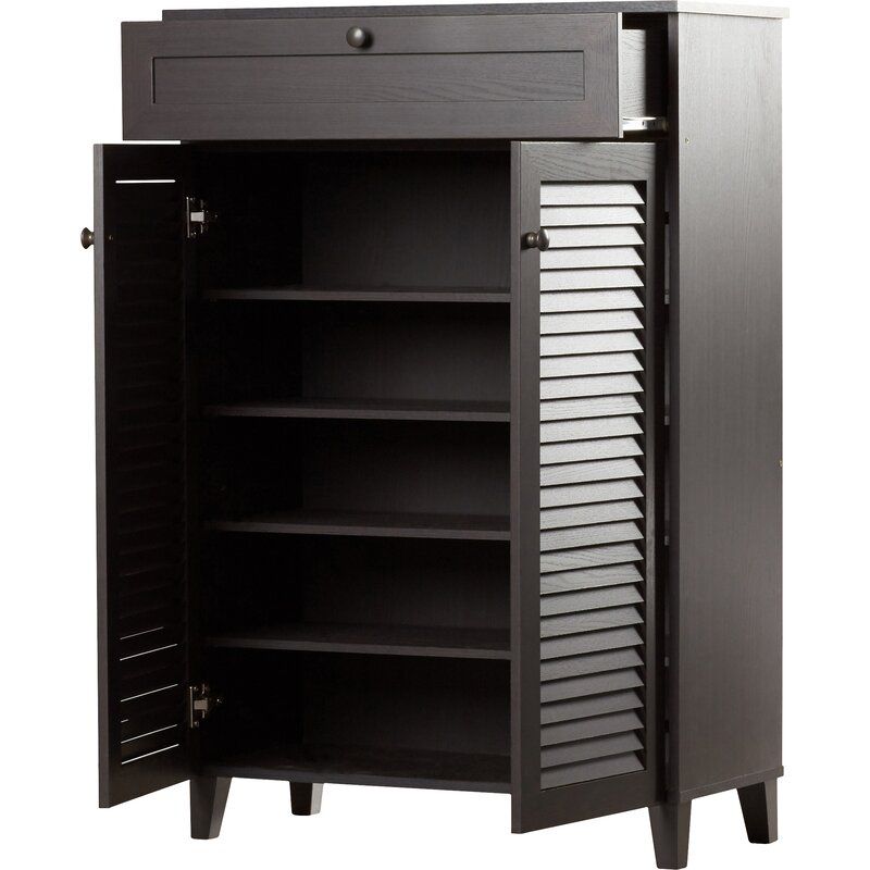 12-Pair Shoe Storage Cabinet thumbnail 4