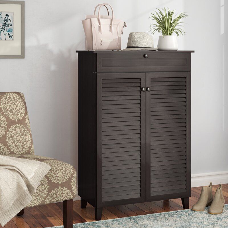12-Pair Shoe Storage Cabinet thumbnail 5