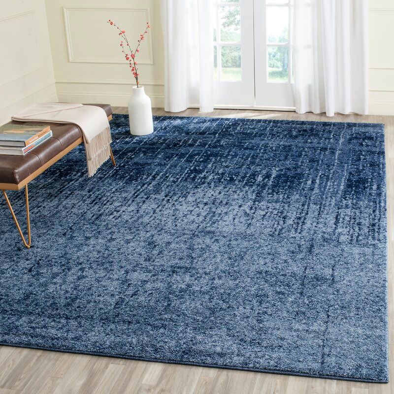 Socorro Ombre Blue Area Rug-11'x15' thumbnail 3