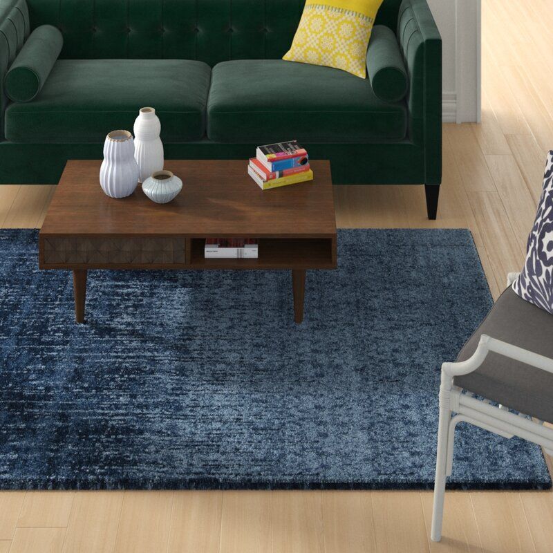 Socorro Ombre Blue Area Rug-11'x15' thumbnail 4