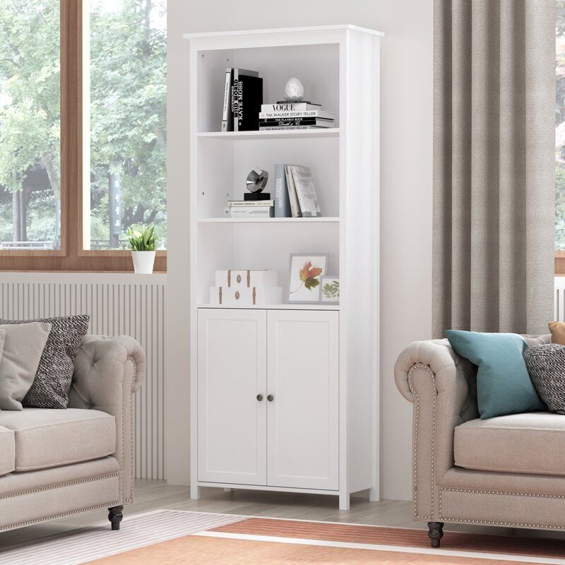 Cangelosi Solid Wood Etagere Bookcase thumbnail 3