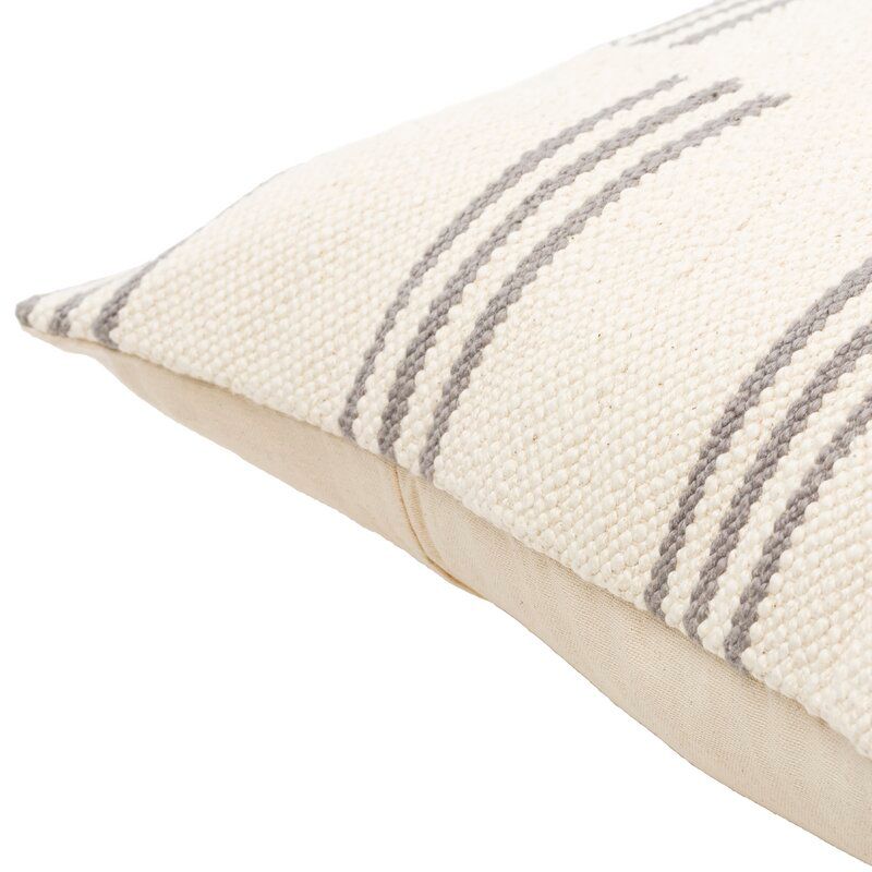 Irvington Cotton Throw Pillow Cover with Insert-22"x22" thumbnail 2