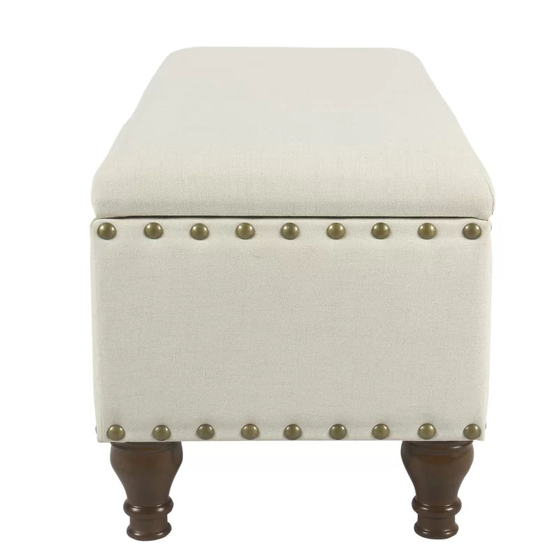 Latimer Upholstered Flip Top Storage Bench thumbnail 5