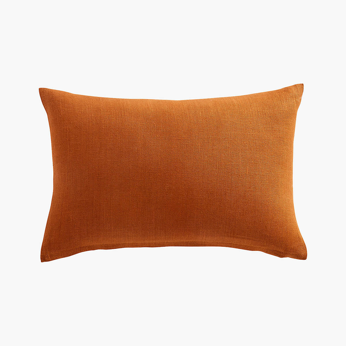 Linon Copper Pillow With Feather Down Insert With Insert 18"x12" thumbnail 2