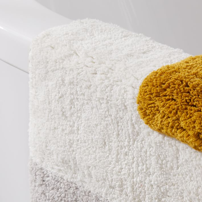 Organic Color Block Bath Mat 20"x34" thumbnail 3