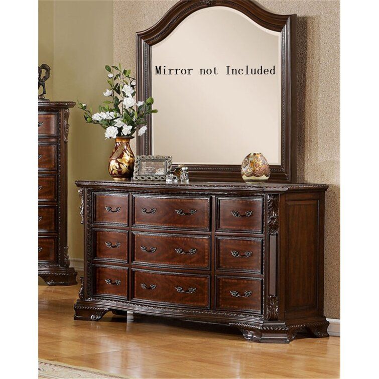 Leanne 9 Drawer Double Dresser thumbnail 2
