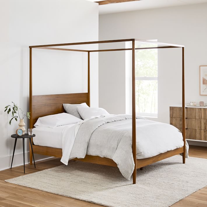 Mid Century Canopy Bed-King thumbnail 2