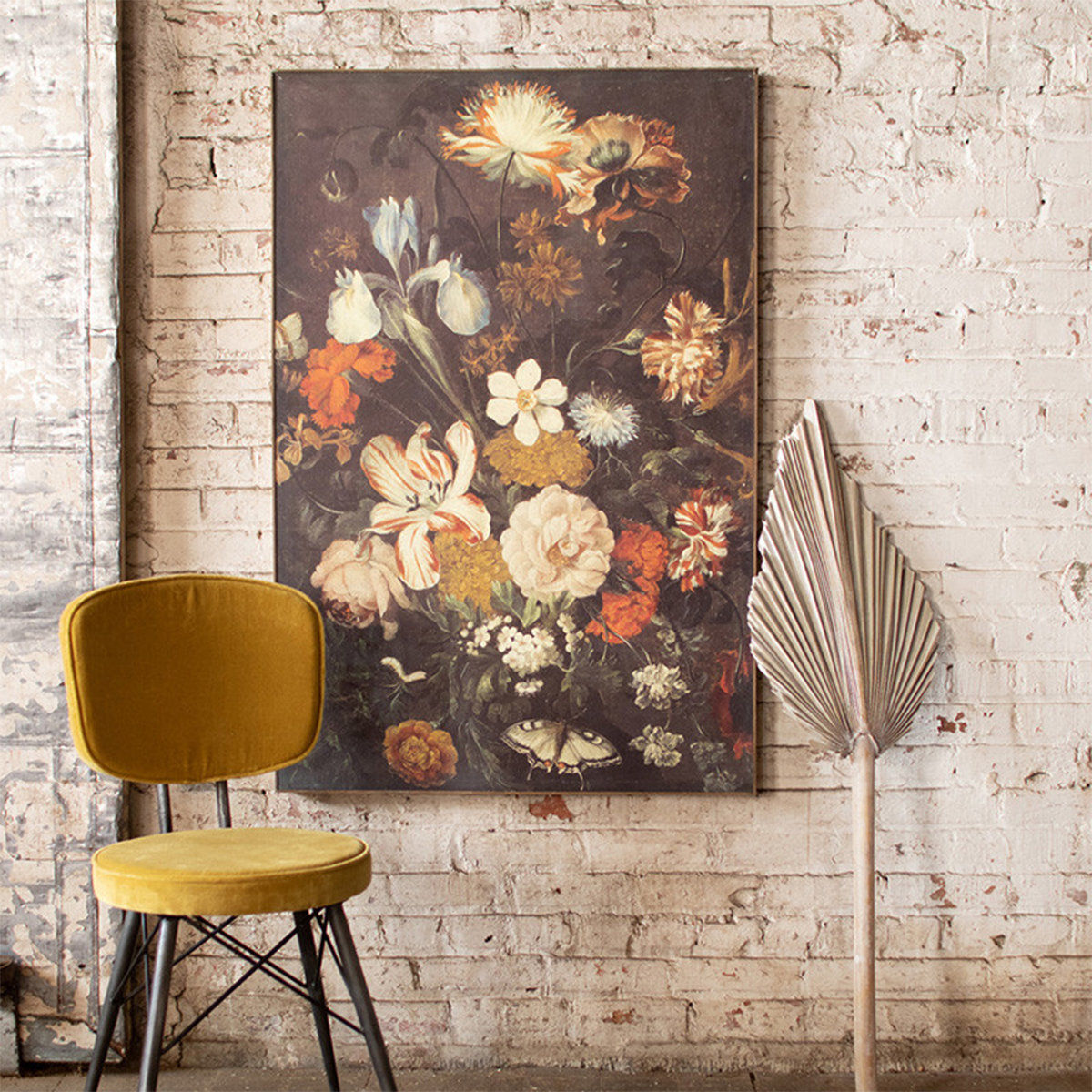 Somerton Bouquet Wall Decor With Frame 32"x47.5" thumbnail 2